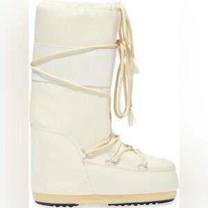 Moon Boot Women's Beige and Cream Winter Boots